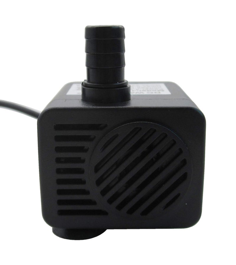 SENSTREE 52 GPH (200L/H, 3.5W) Submersible Water Pump, DC 12V Ultra Quiet Fountain Pump, 4.9ft High Lift Mini Brushless Pump with 1.4m (4.59ft) Power Cord for Fish Tank, Pond, Aquarium Auto Top Off - Image 4